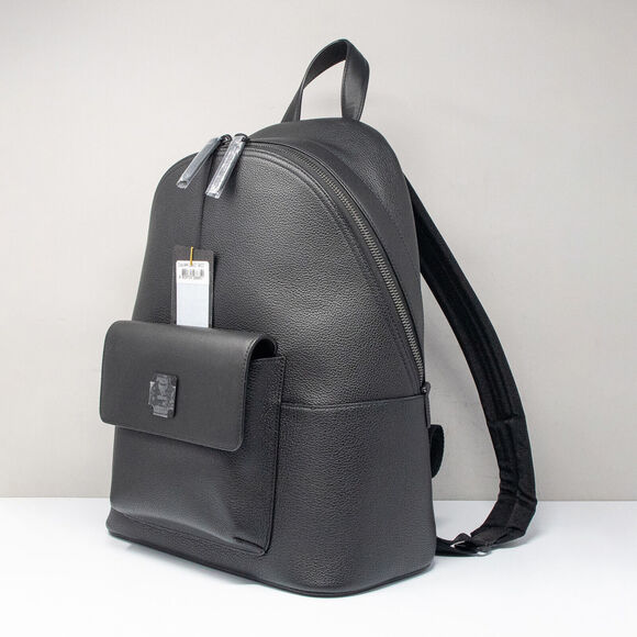 MCM Stark Black Leather Medium Backpack (MMKCAVE01BK001) - Picture 2 of 13
